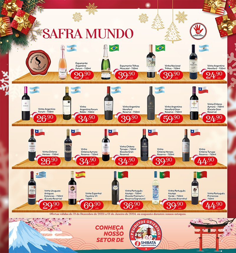 Folheto Shibata Supermercados - 19/12/2023 - 01/01/2024. Página 6