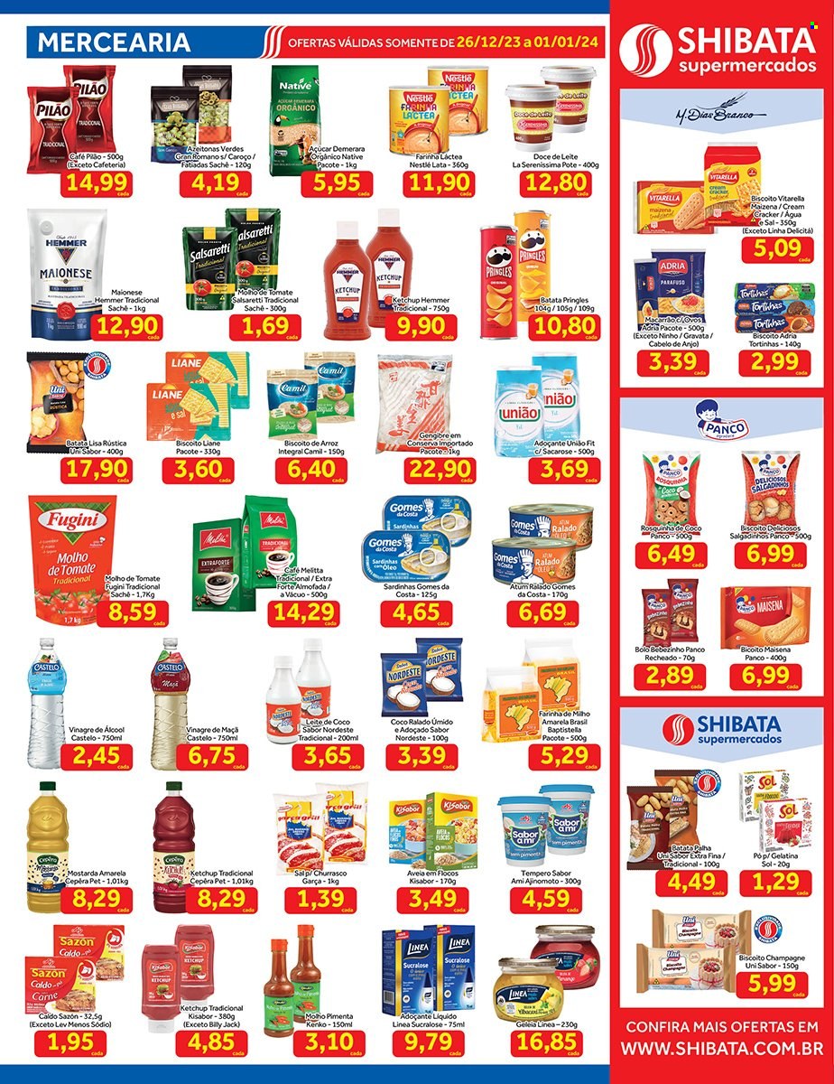 Folheto Shibata Supermercados - 26/12/2023 - 01/01/2024. Página 2