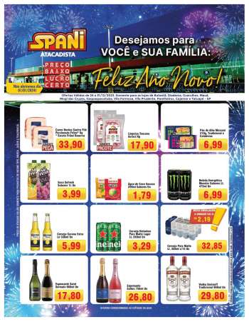 Folheto Spani Atacadista - 26/12/2023 - 01/01/2024.
