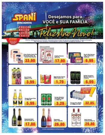 Folheto Spani Atacadista - 26/12/2023 - 31/12/2023.