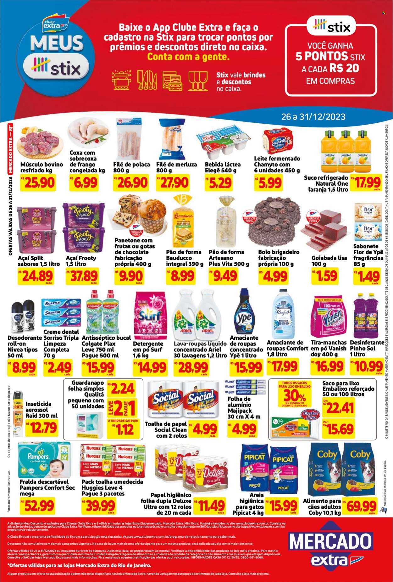 Folheto Mercado Extra - 26/12/2023 - 31/12/2023. Página 3