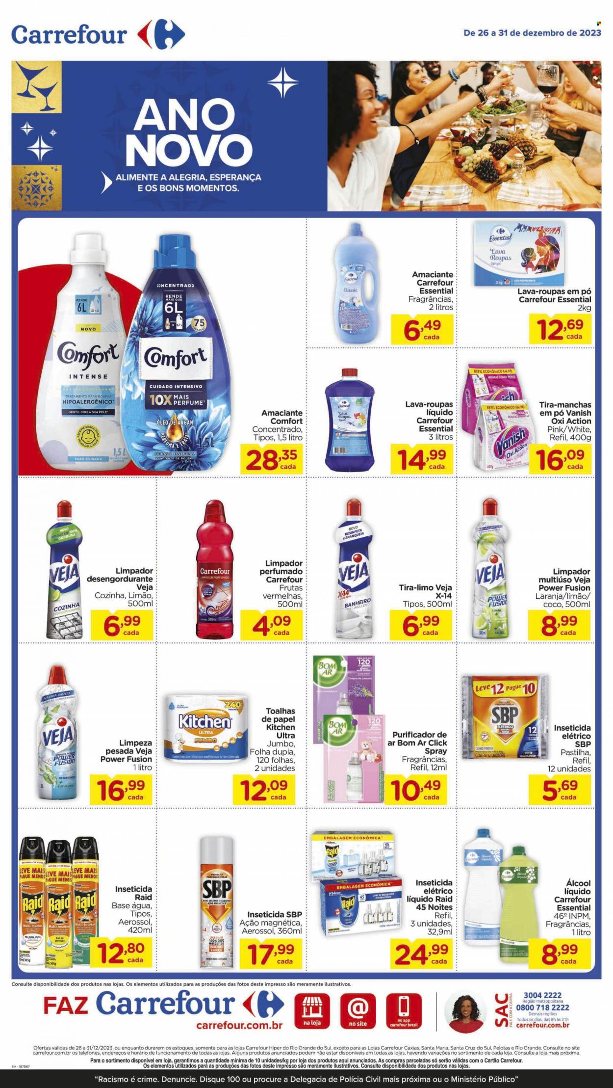 Folheto Carrefour Hiper - 26/12/2023 - 31/12/2023. Página 7