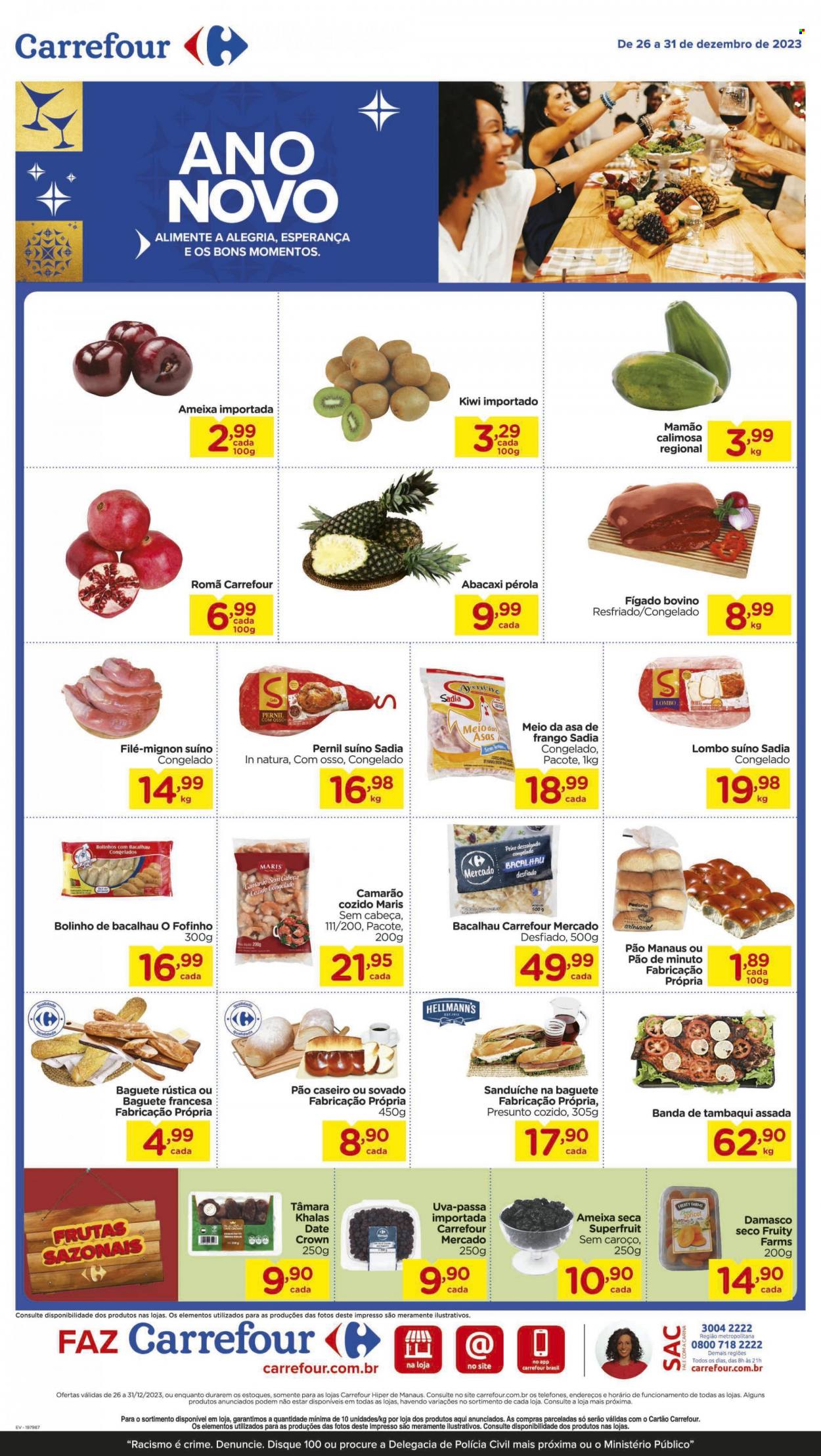Folheto Carrefour Hiper - 26/12/2023 - 31/12/2023. Página 2