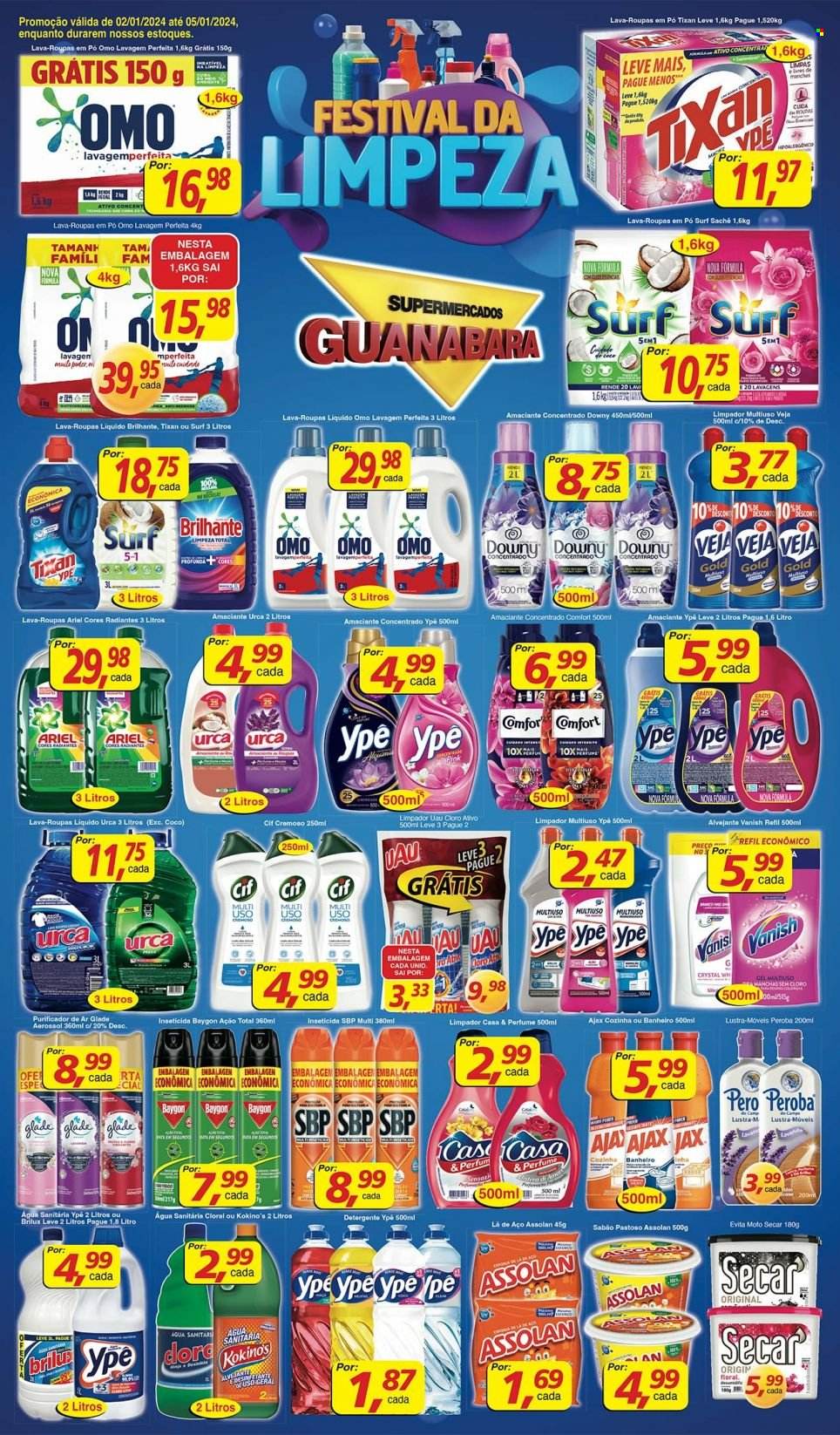 Folheto Supermercados Guanabara - 02/01/2024 - 05/01/2024. Página 8