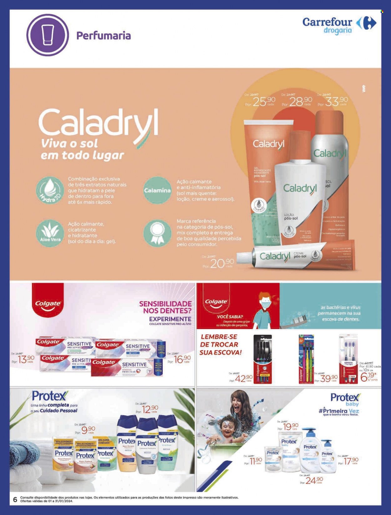 Folheto Carrefour Drogaria - 01/01/2024 - 31/01/2024. Página 6