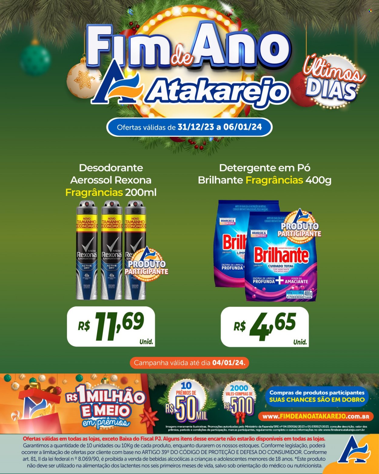Folheto Atakadão Atakarejo - 31/12/2023 - 06/01/2024. Página 8