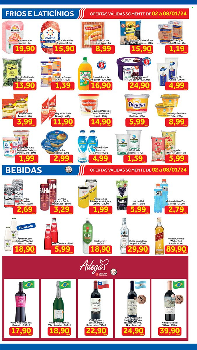 Folheto Shibata Supermercados - 02/01/2024 - 08/01/2024. Página 3