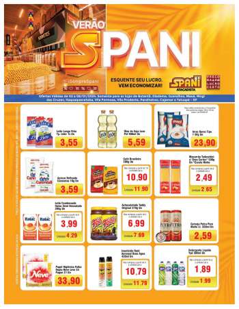 Folheto Spani Atacadista - 02/01/2024 - 08/01/2024.
