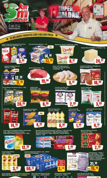 Folheto Rede Supermarket - 04/01/2024 - 08/01/2024.