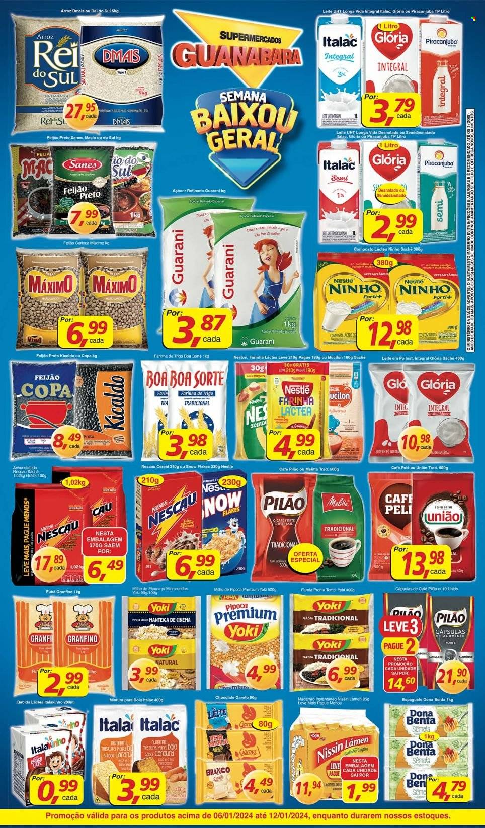Folheto Supermercados Guanabara - 06/01/2024 - 12/01/2024. Página 2
