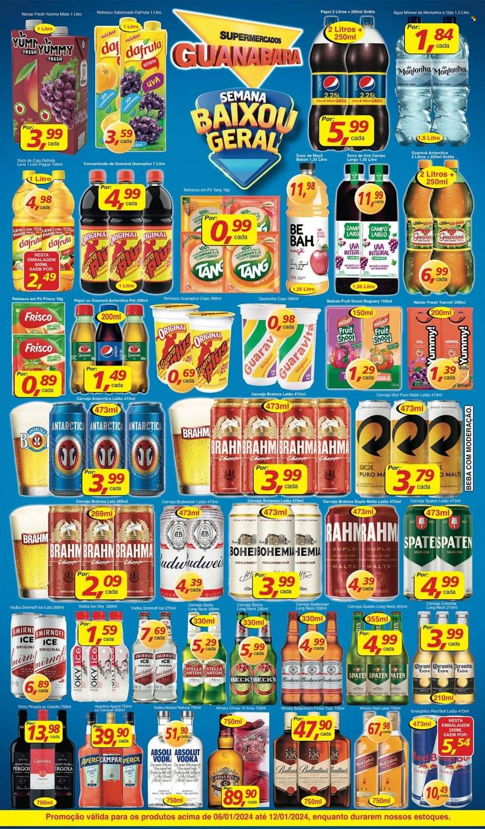 Folheto Supermercados Guanabara - 06/01/2024 - 12/01/2024. Página 5