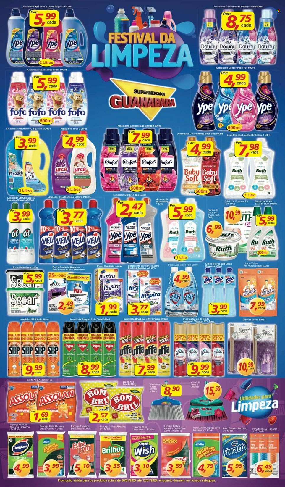 Folheto Supermercados Guanabara - 06/01/2024 - 12/01/2024. Página 6