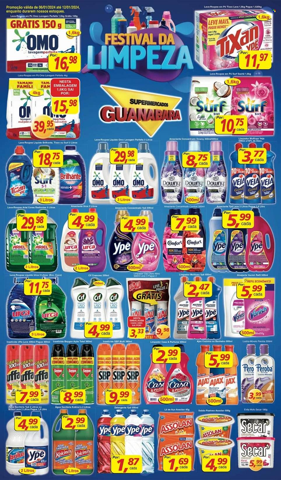 Folheto Supermercados Guanabara - 06/01/2024 - 12/01/2024. Página 8