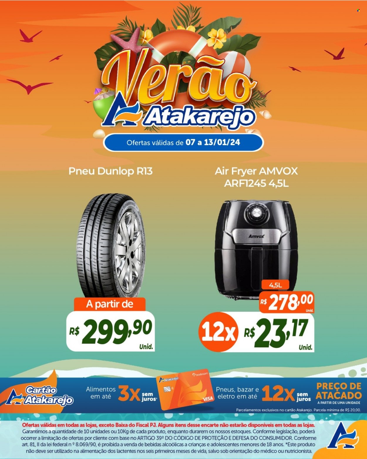 Folheto Atakadão Atakarejo - 07/01/2024 - 13/01/2024. Página 10