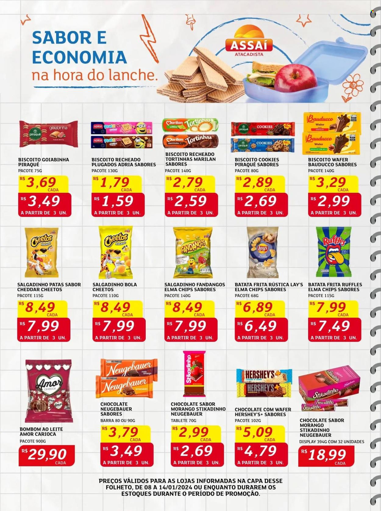 Folheto Assaí Atacadista - 08/01/2024 - 14/01/2024. Página 8