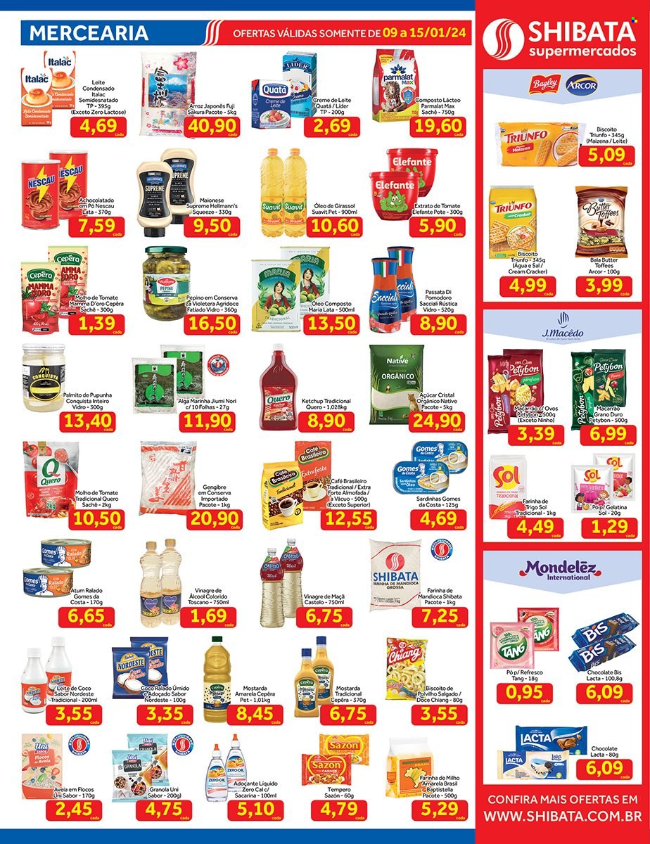 Folheto Shibata Supermercados - 09/01/2024 - 15/01/2024. Página 2