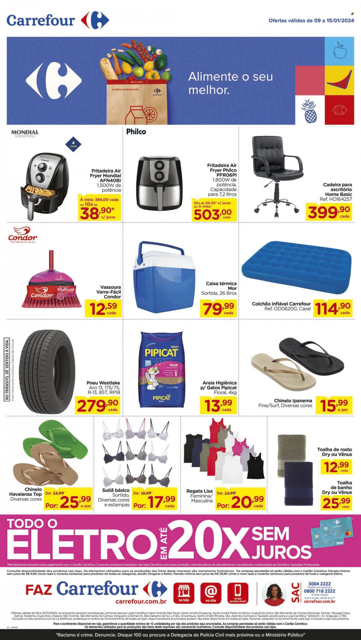 Folheto Carrefour Hiper - 09/01/2024 - 15/01/2024. Página 9