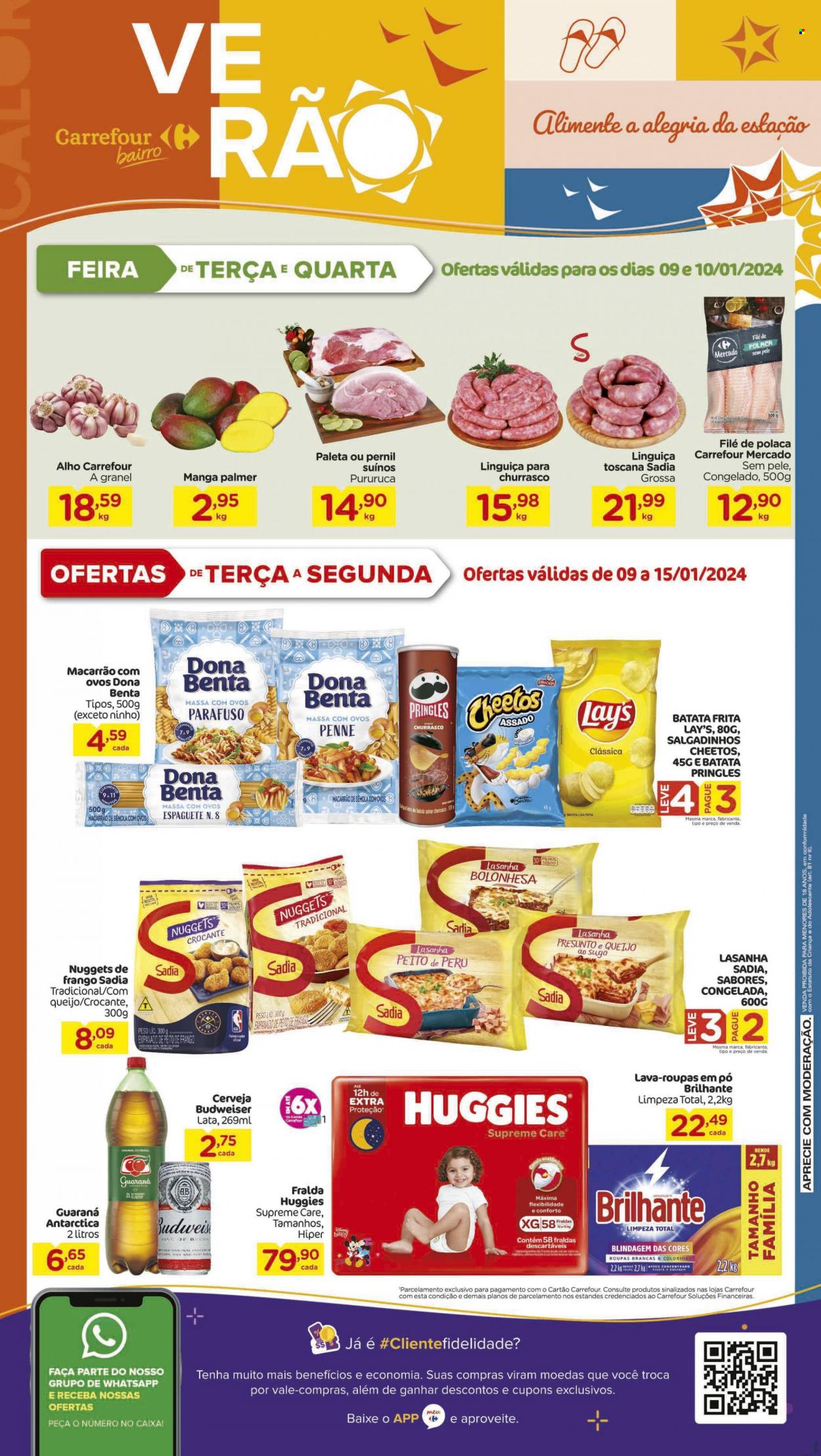 Folheto Carrefour Bairro - 09/01/2024 - 15/01/2024. Página 1