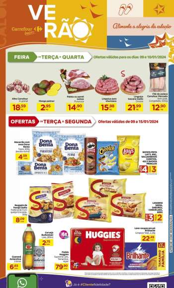Folheto Carrefour Bairro - 09/01/2024 - 15/01/2024.