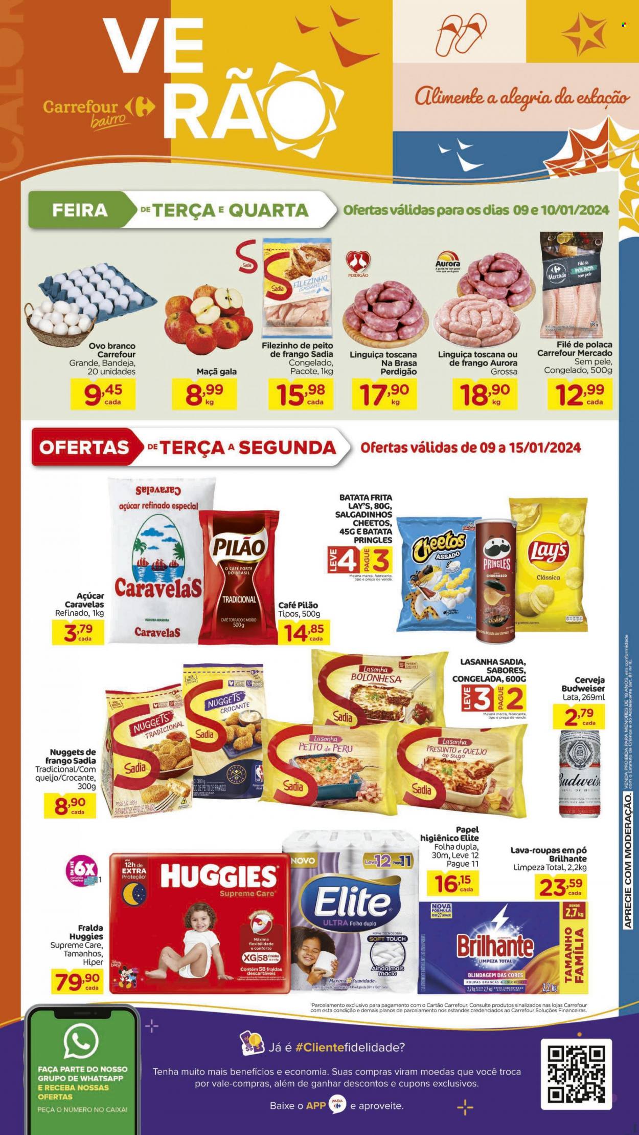 Folheto Carrefour Bairro - 09/01/2024 - 15/01/2024. Página 1