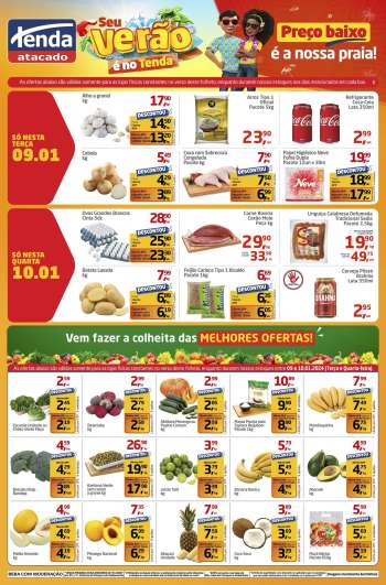 Folheto Tenda Atacado - 09/01/2024 - 10/01/2024.
