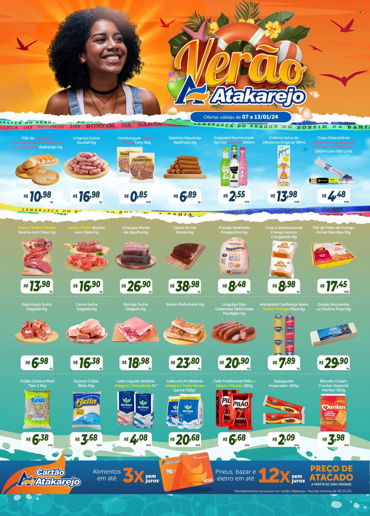 Folheto Atakadão Atakarejo - 07/01/2024 - 13/01/2024. Página 1