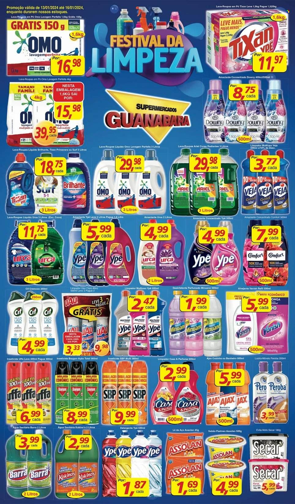 Folheto Supermercados Guanabara - 13/01/2024 - 16/01/2024. Página 8