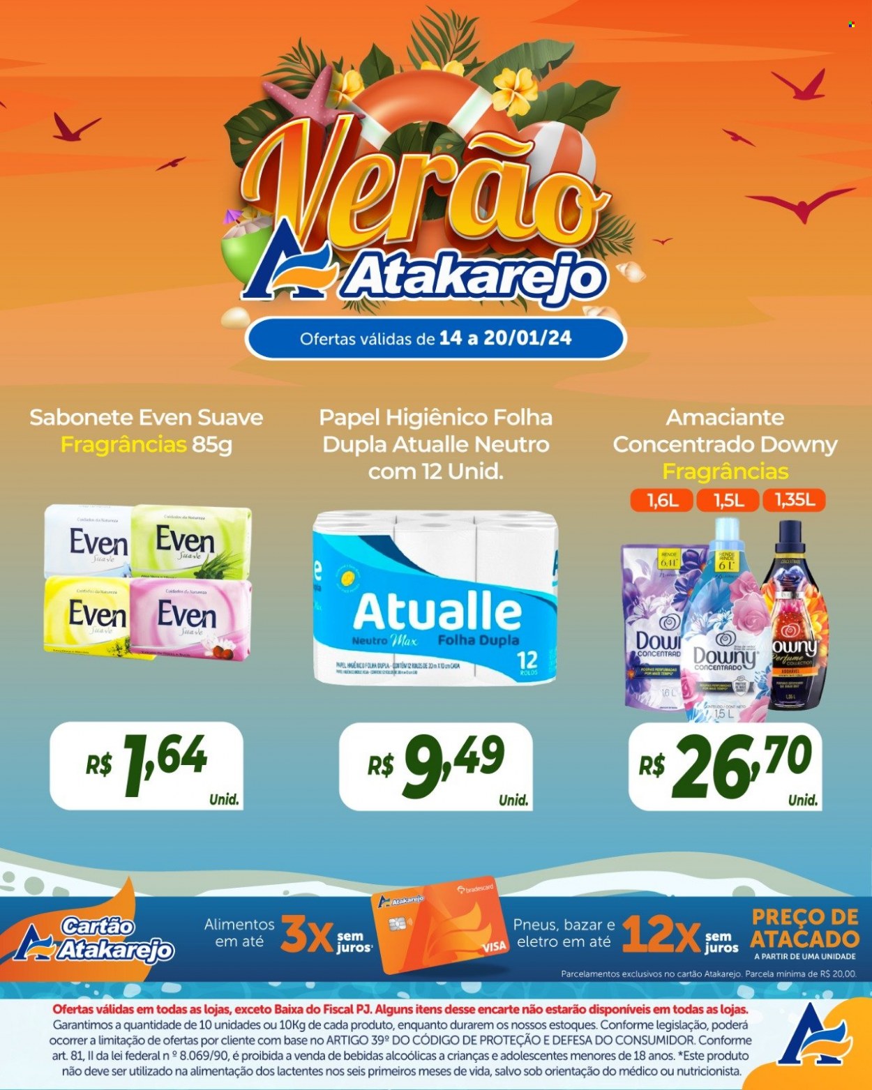 Folheto Atakadão Atakarejo - 14/01/2024 - 20/01/2024. Página 9