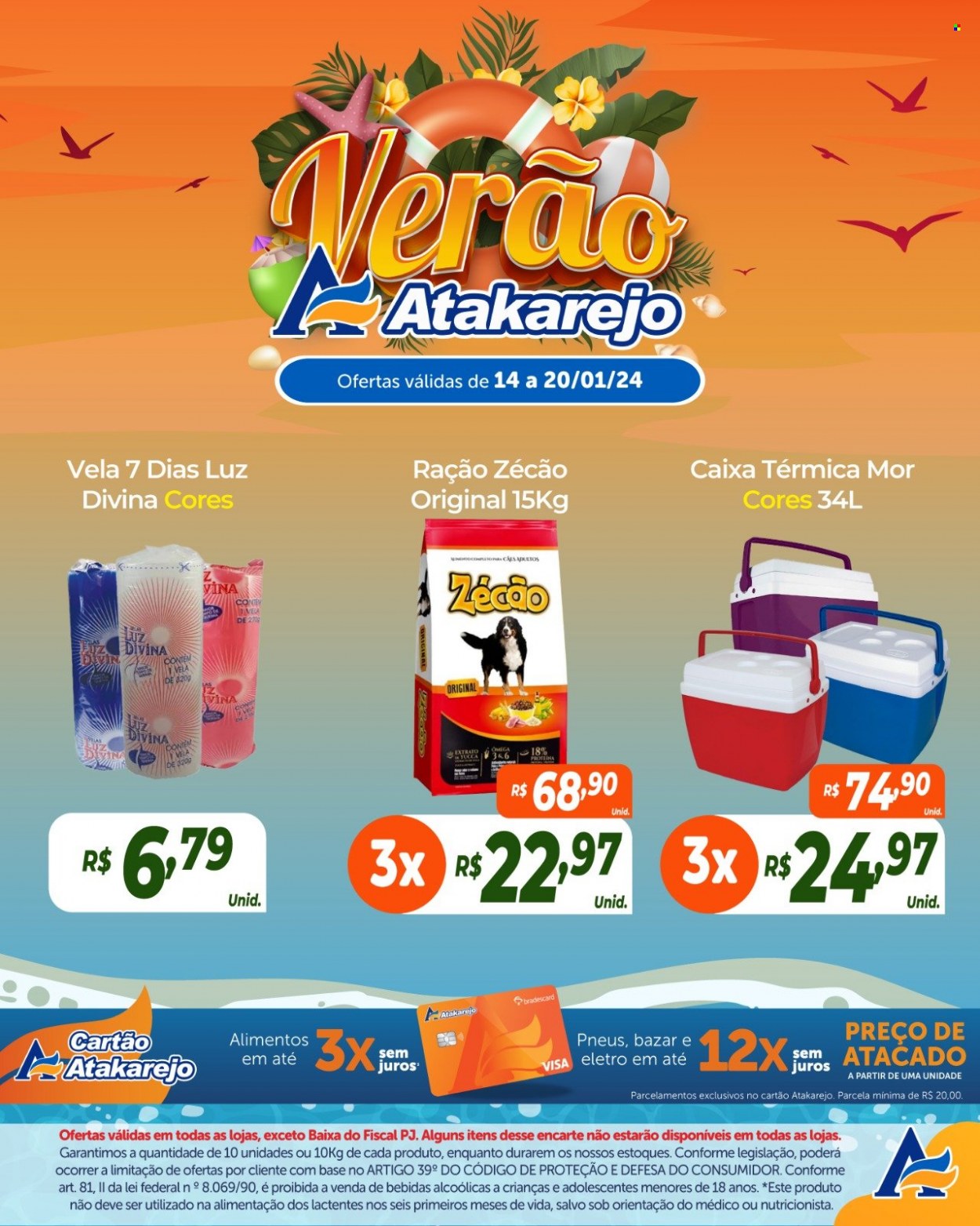 Folheto Atakadão Atakarejo - 14/01/2024 - 20/01/2024. Página 10