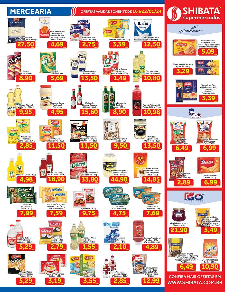 Folheto Shibata Supermercados - 16/01/2024 - 22/01/2024. Página 2
