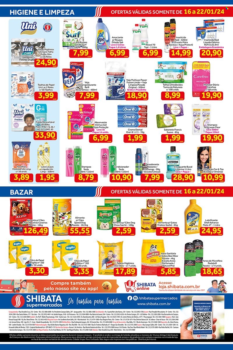 Folheto Shibata Supermercados - 16/01/2024 - 22/01/2024. Página 4
