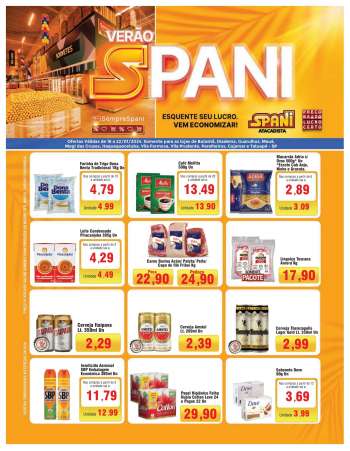 Folheto Spani Atacadista - 16/01/2024 - 22/01/2024.