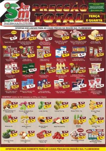 Folheto Rede Supermarket - 16/01/2024 - 17/01/2024.