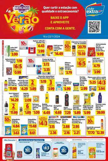 Folheto Mercado Extra - 16/01/2024 - 22/01/2024.