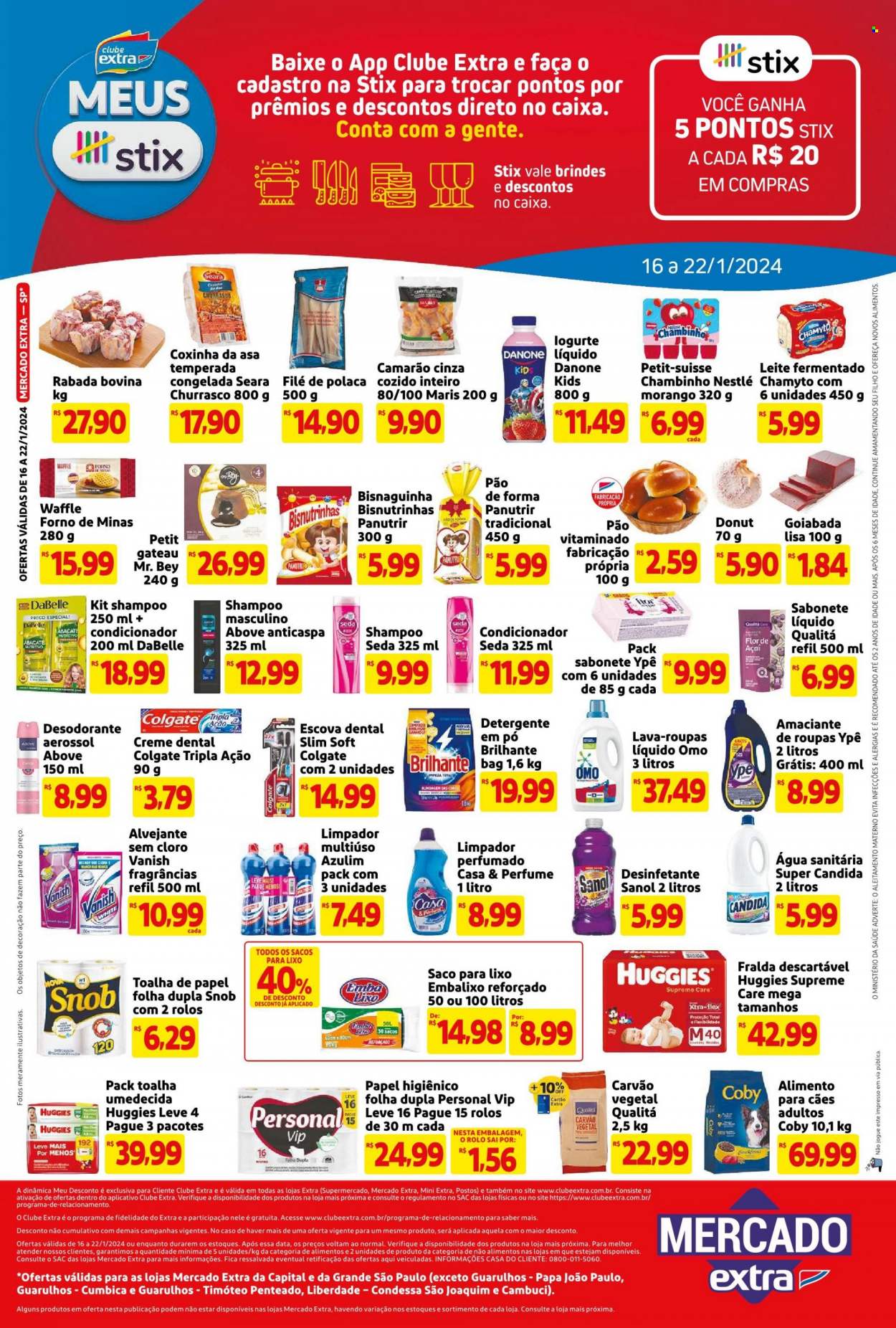 Folheto Mercado Extra - 16/01/2024 - 22/01/2024. Página 3