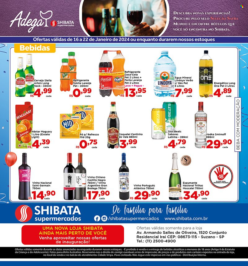 Folheto Shibata Supermercados - 16/01/2024 - 22/01/2024. Página 8