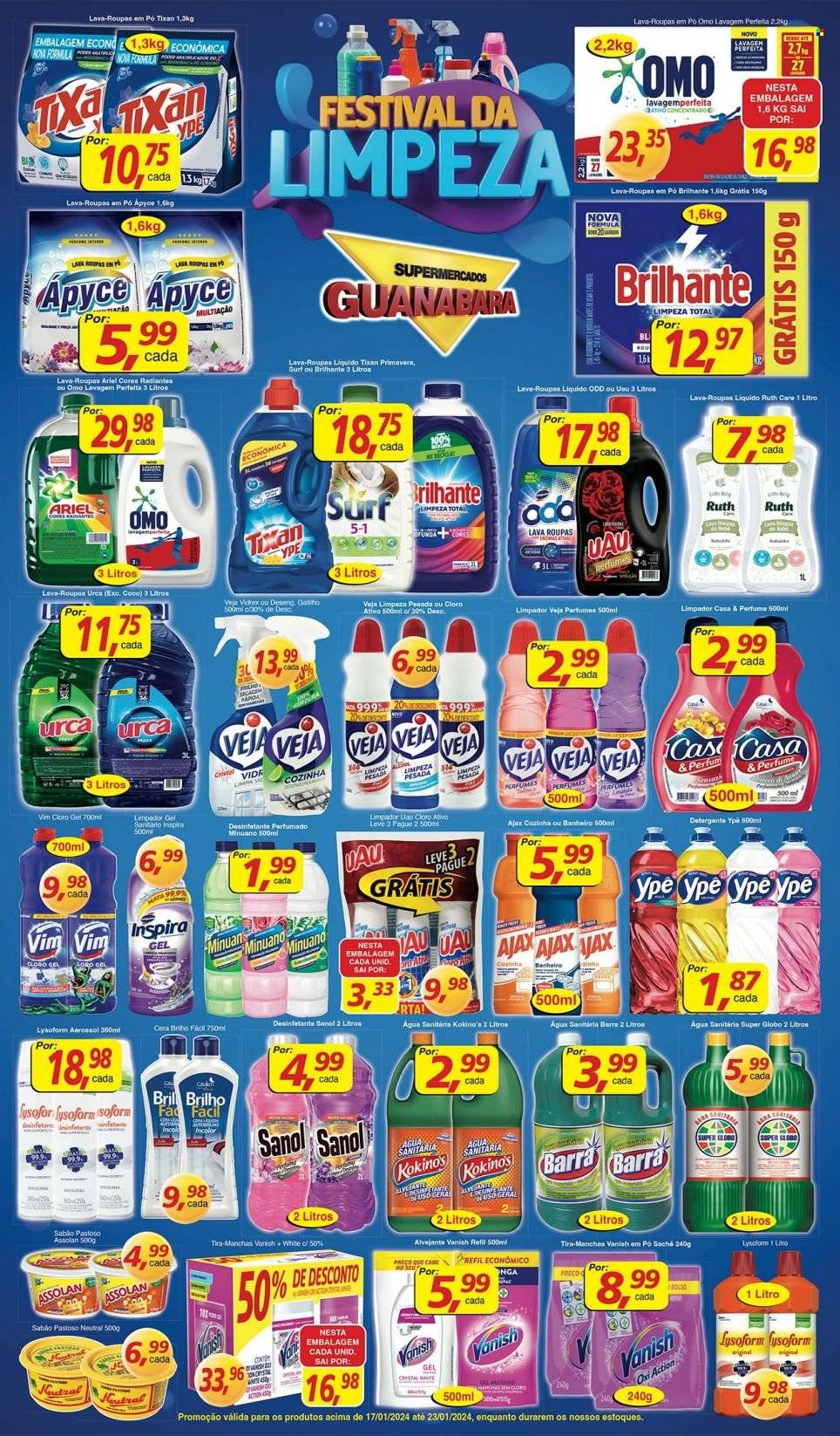 Folheto Supermercados Guanabara - 17/01/2024 - 23/01/2024. Página 7
