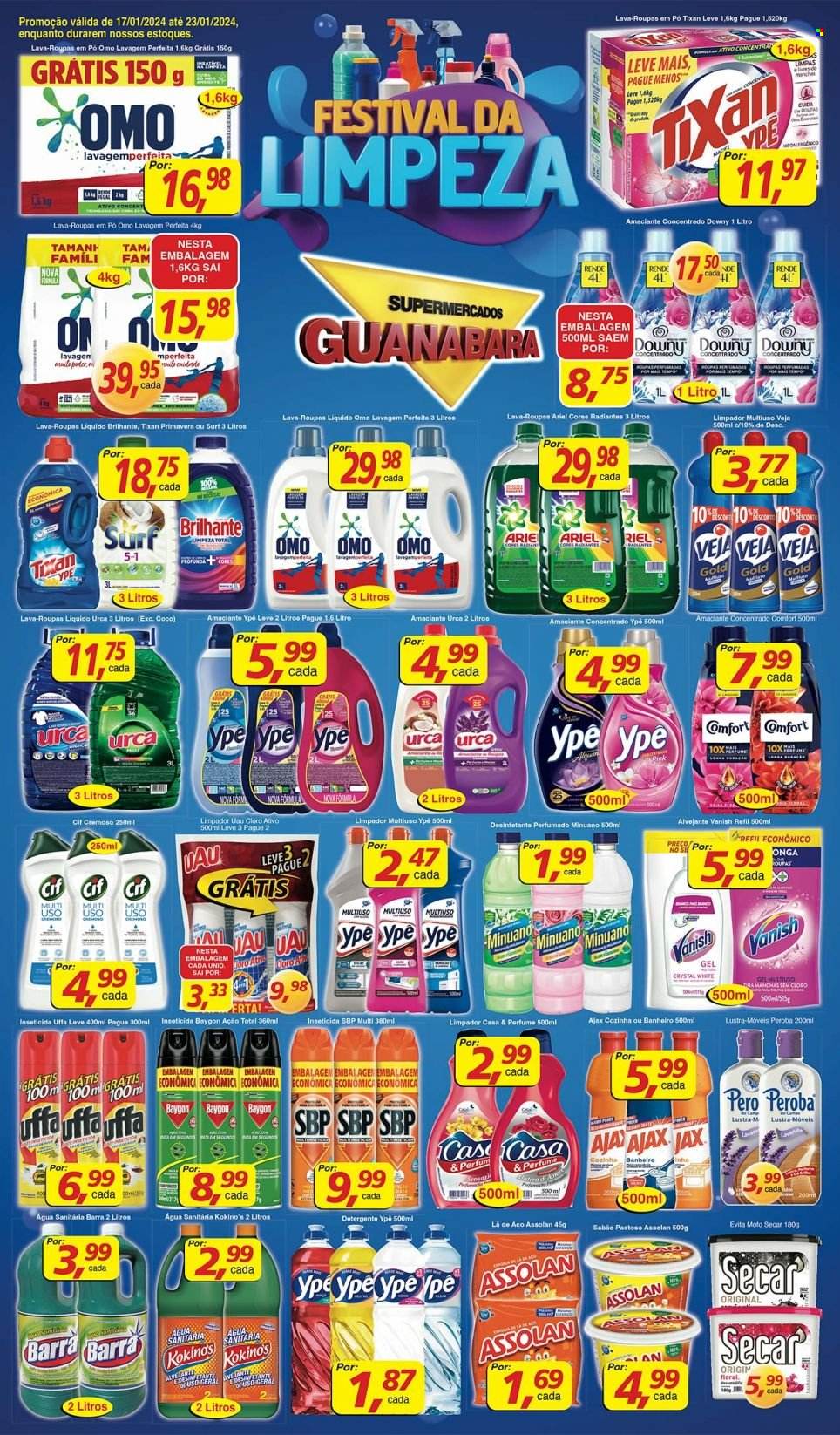 Folheto Supermercados Guanabara - 17/01/2024 - 23/01/2024. Página 8