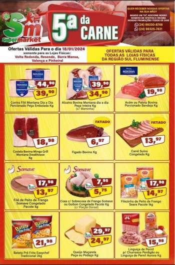 Folheto Rede Supermarket - 18/01/2024 - 18/01/2024.