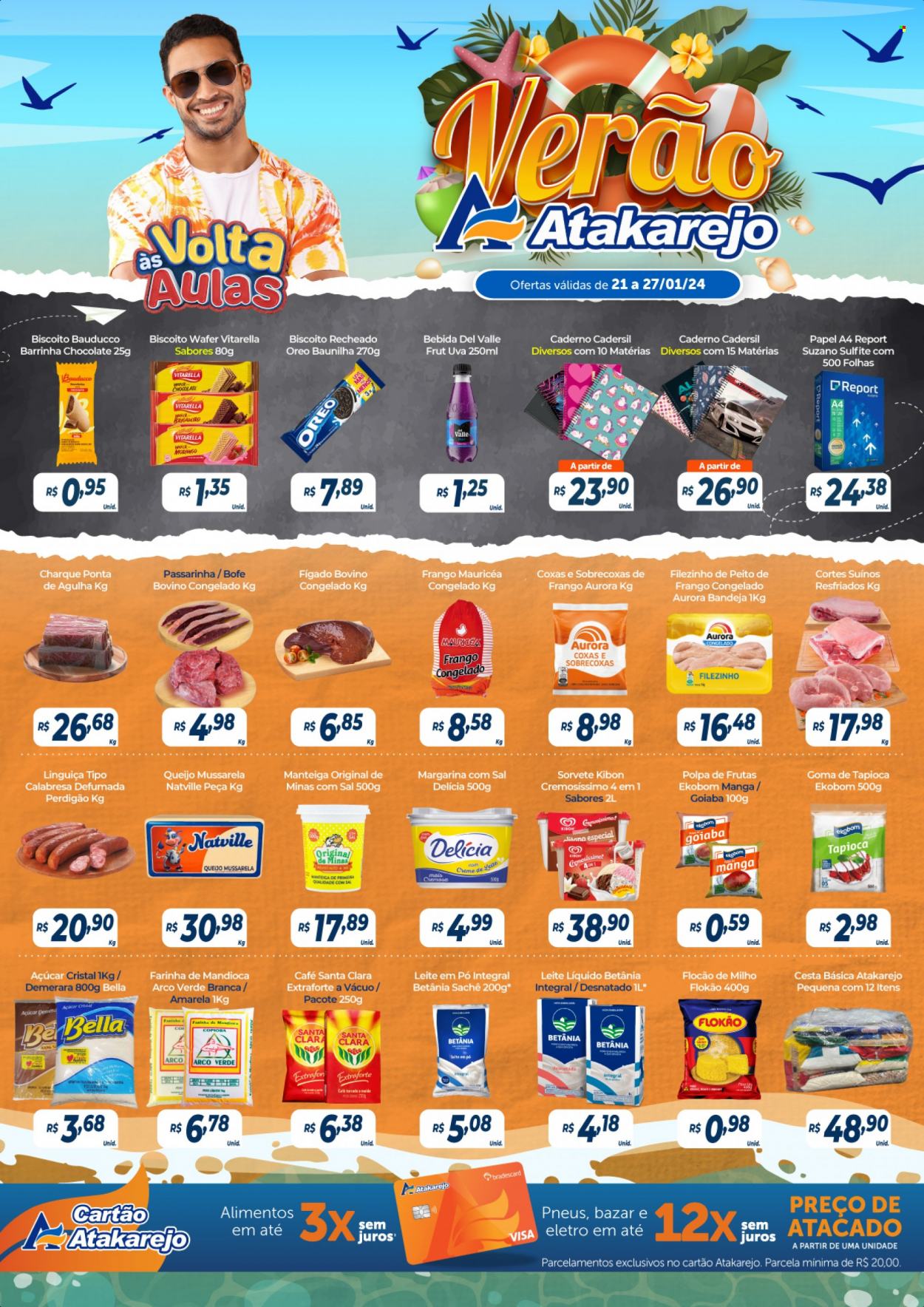 Folheto Atakadão Atakarejo - 21/01/2024 - 27/01/2024. Página 1