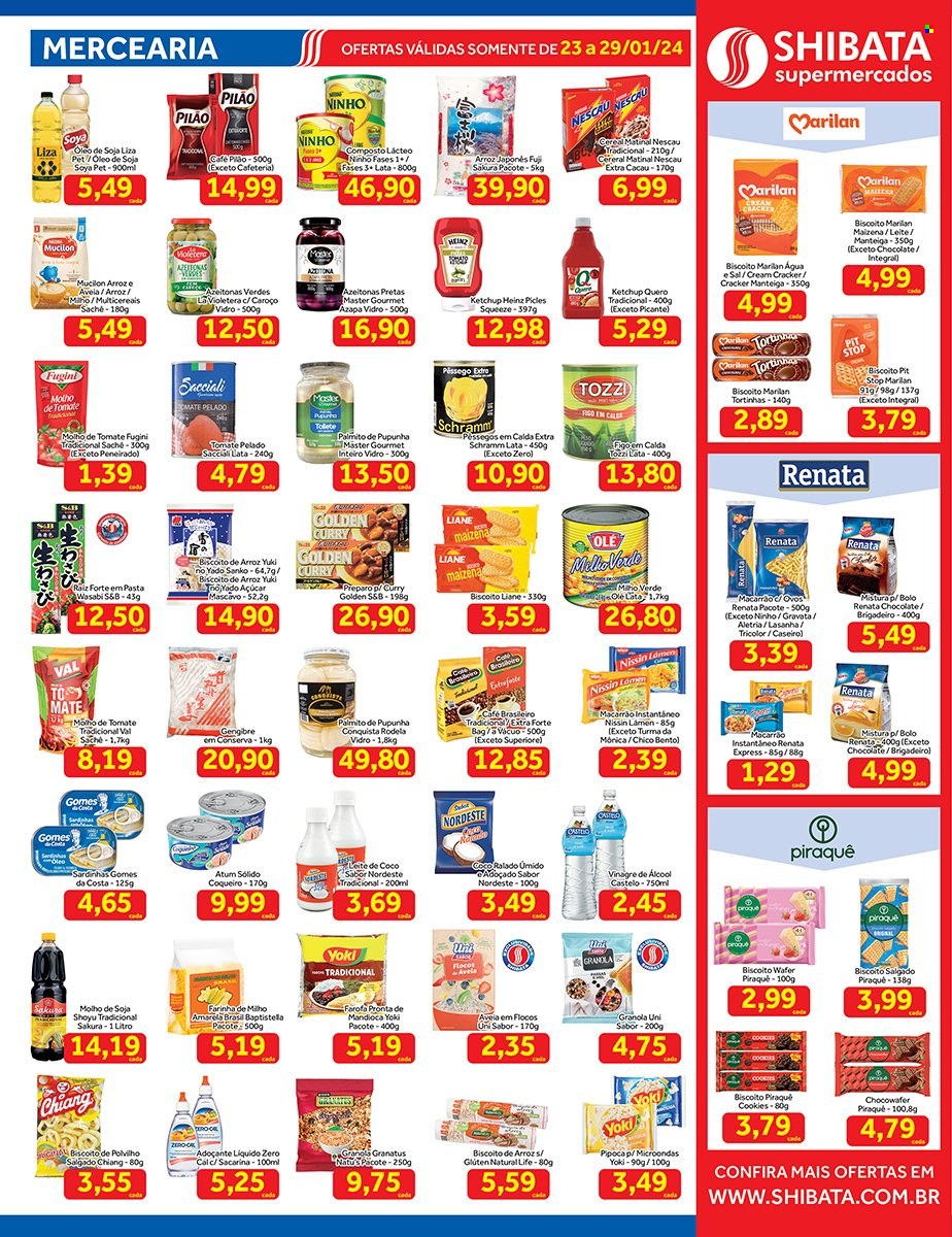 Folheto Shibata Supermercados - 23/01/2024 - 29/01/2024. Página 2