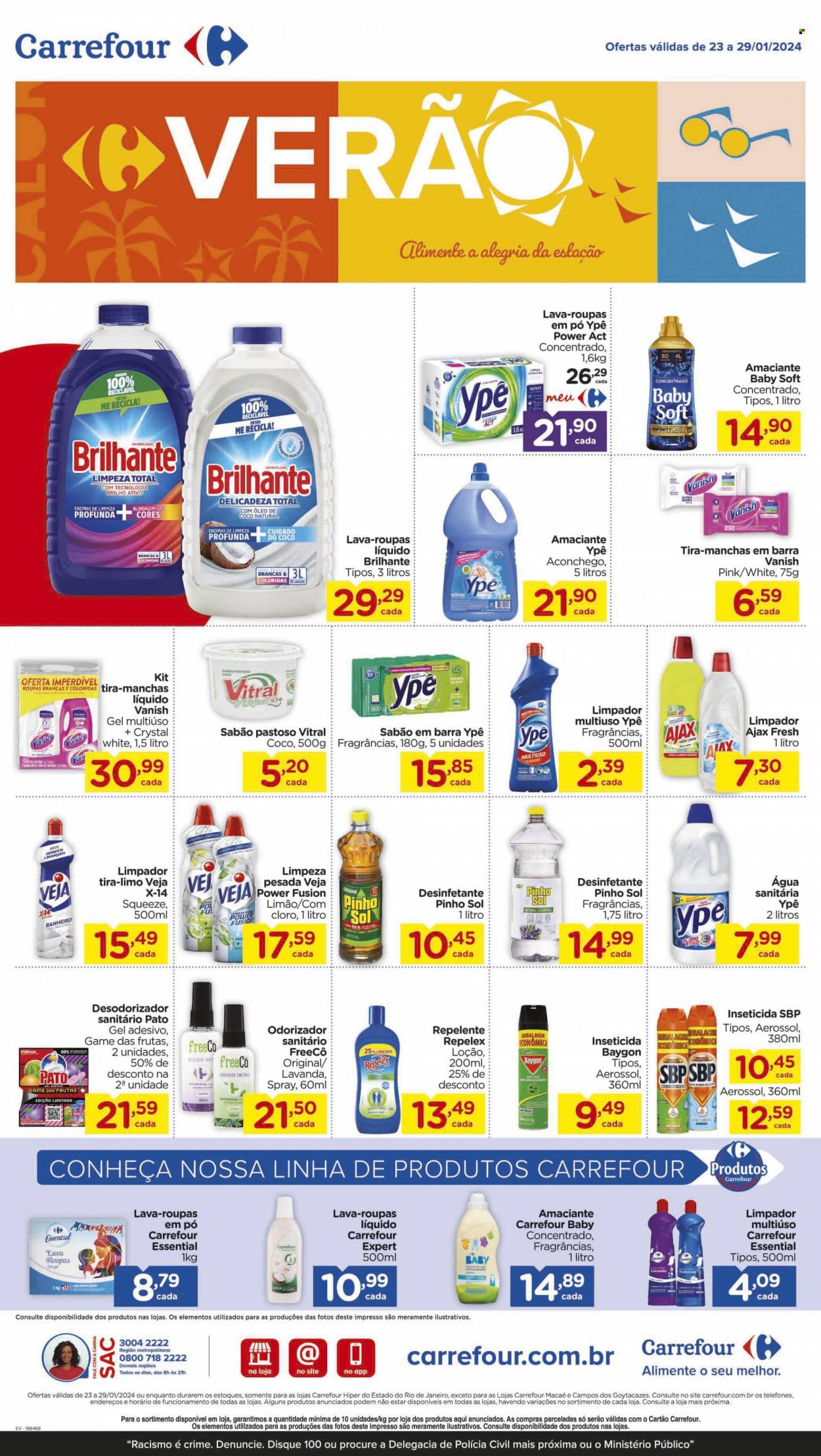 Folheto Carrefour Hiper - 23/01/2024 - 29/01/2024. Página 7