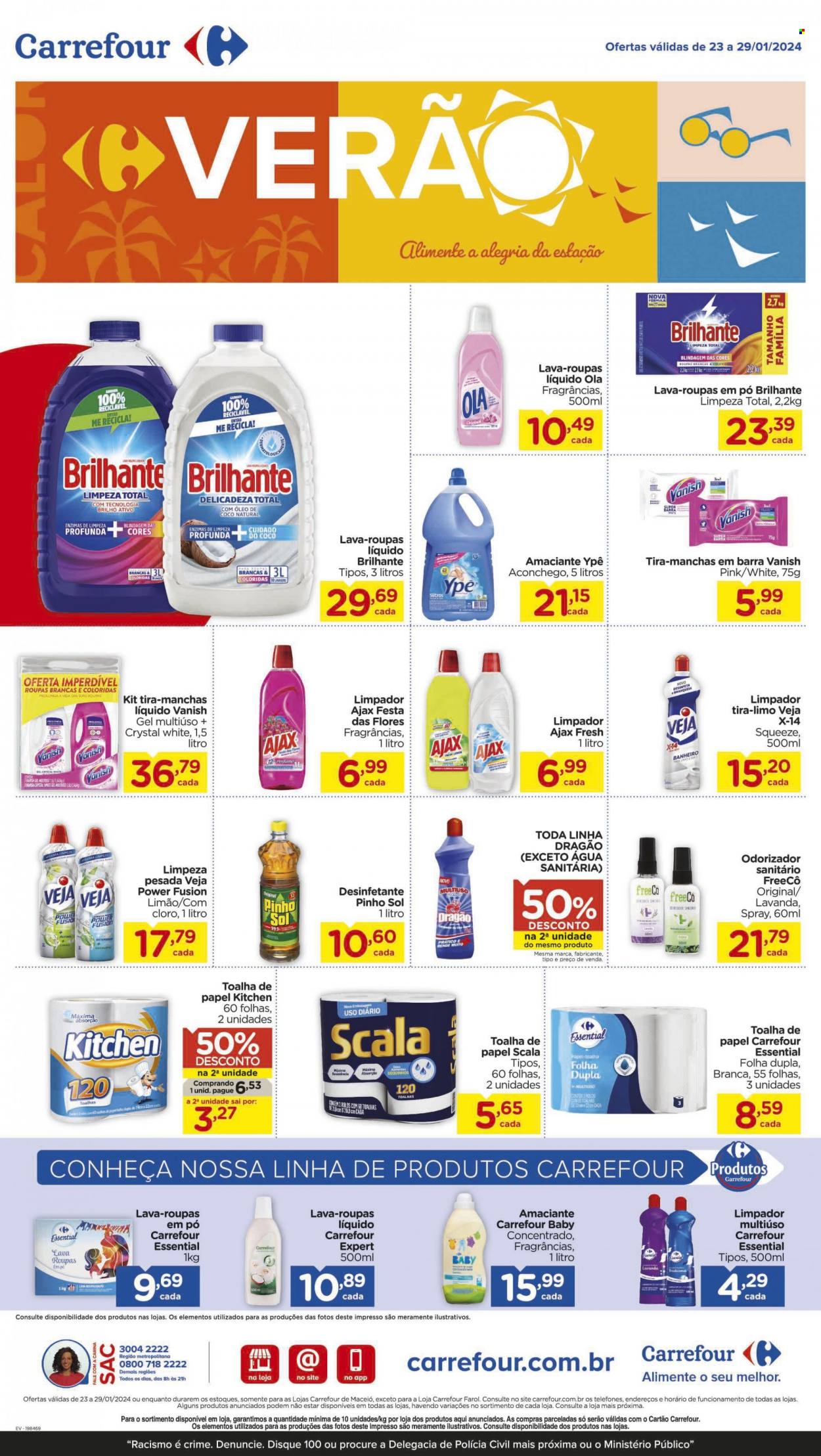 Folheto Carrefour Hiper - 23/01/2024 - 29/01/2024. Página 7