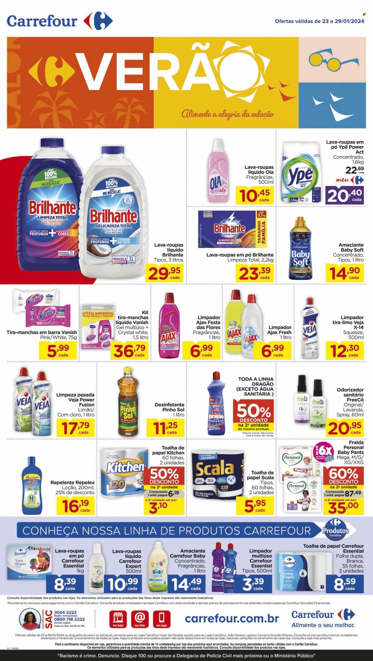 Folheto Carrefour Hiper - 23/01/2024 - 29/01/2024. Página 7