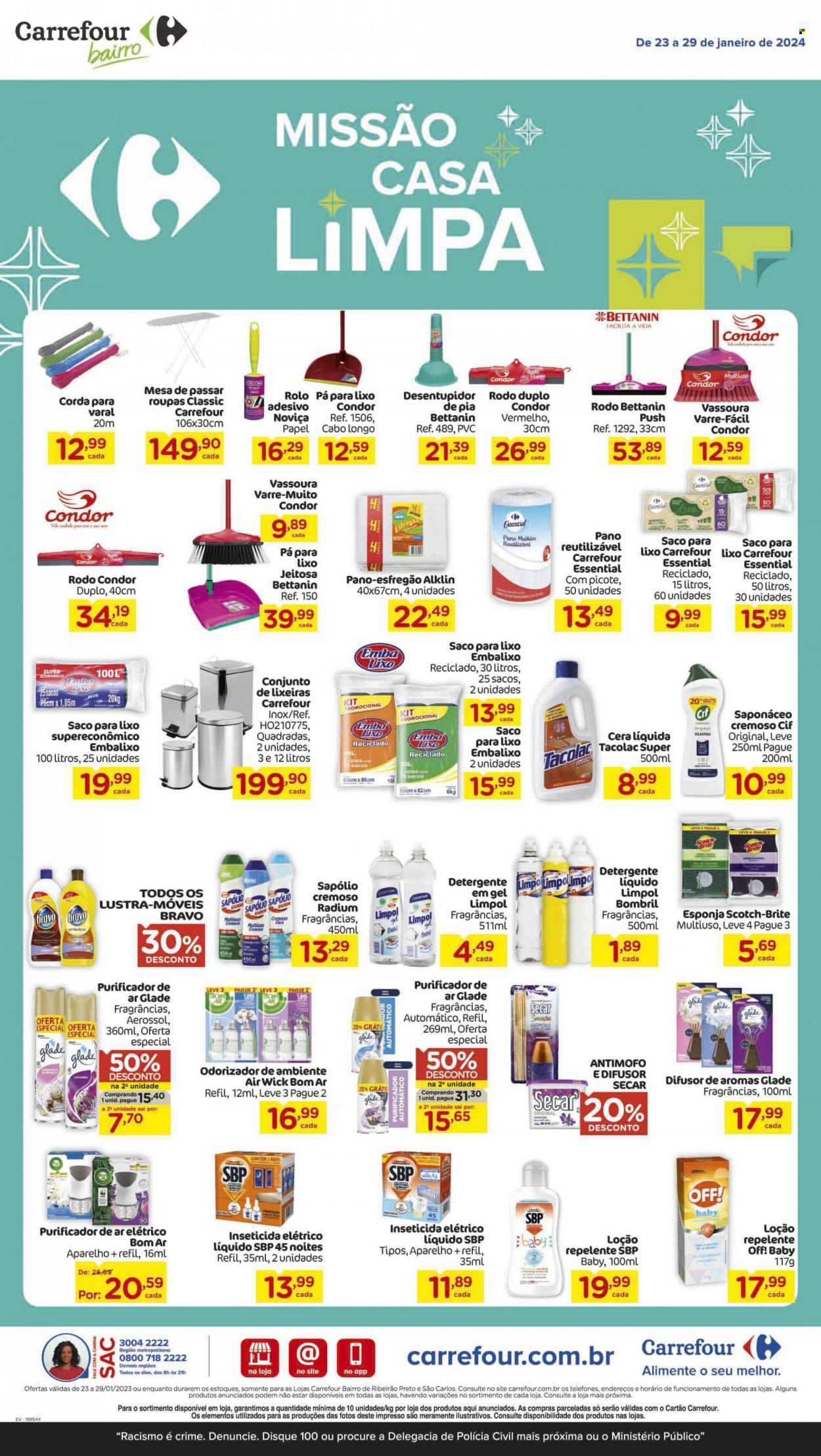 Folheto Carrefour Bairro - 23/01/2024 - 29/01/2024. Página 9
