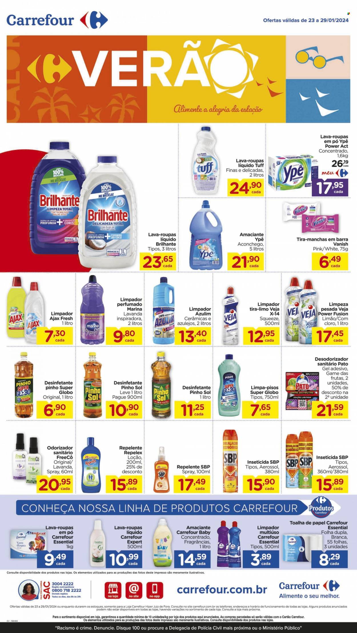 Folheto Carrefour Hiper - 23/01/2024 - 29/01/2024. Página 7