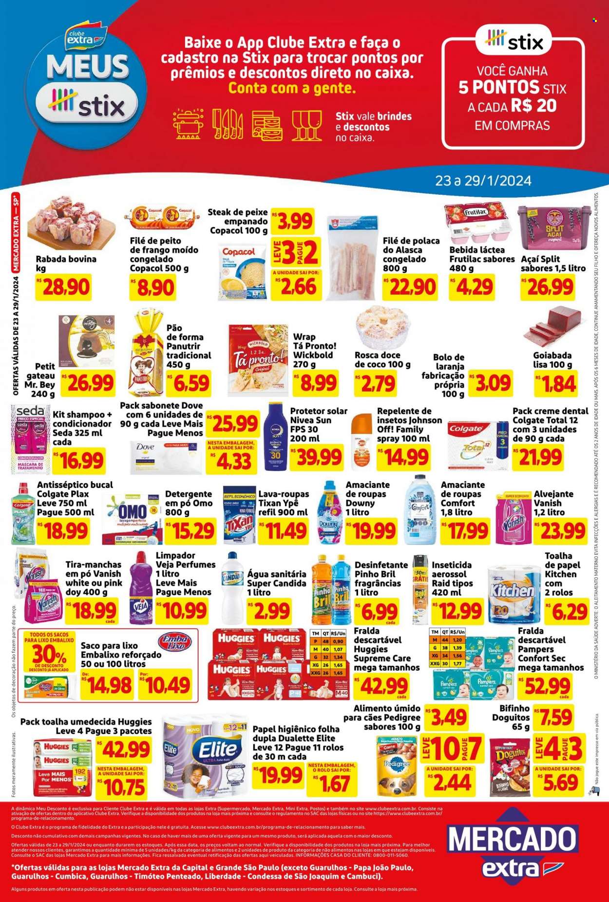 Folheto Mercado Extra - 23/01/2024 - 29/01/2024. Página 3