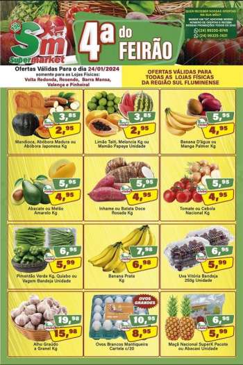 Folheto Rede Supermarket - 24/01/2024 - 24/01/2024.