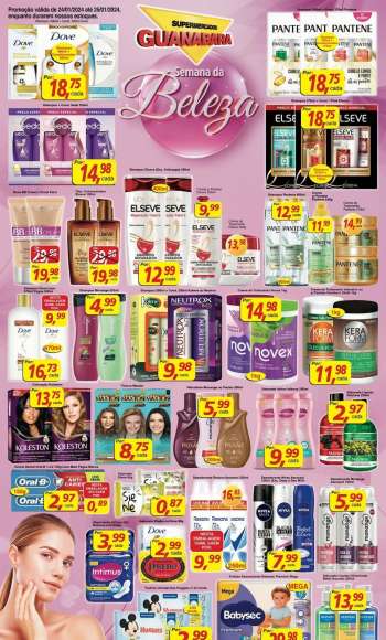 Folheto Supermercados Guanabara - 24/01/2024 - 25/01/2024.