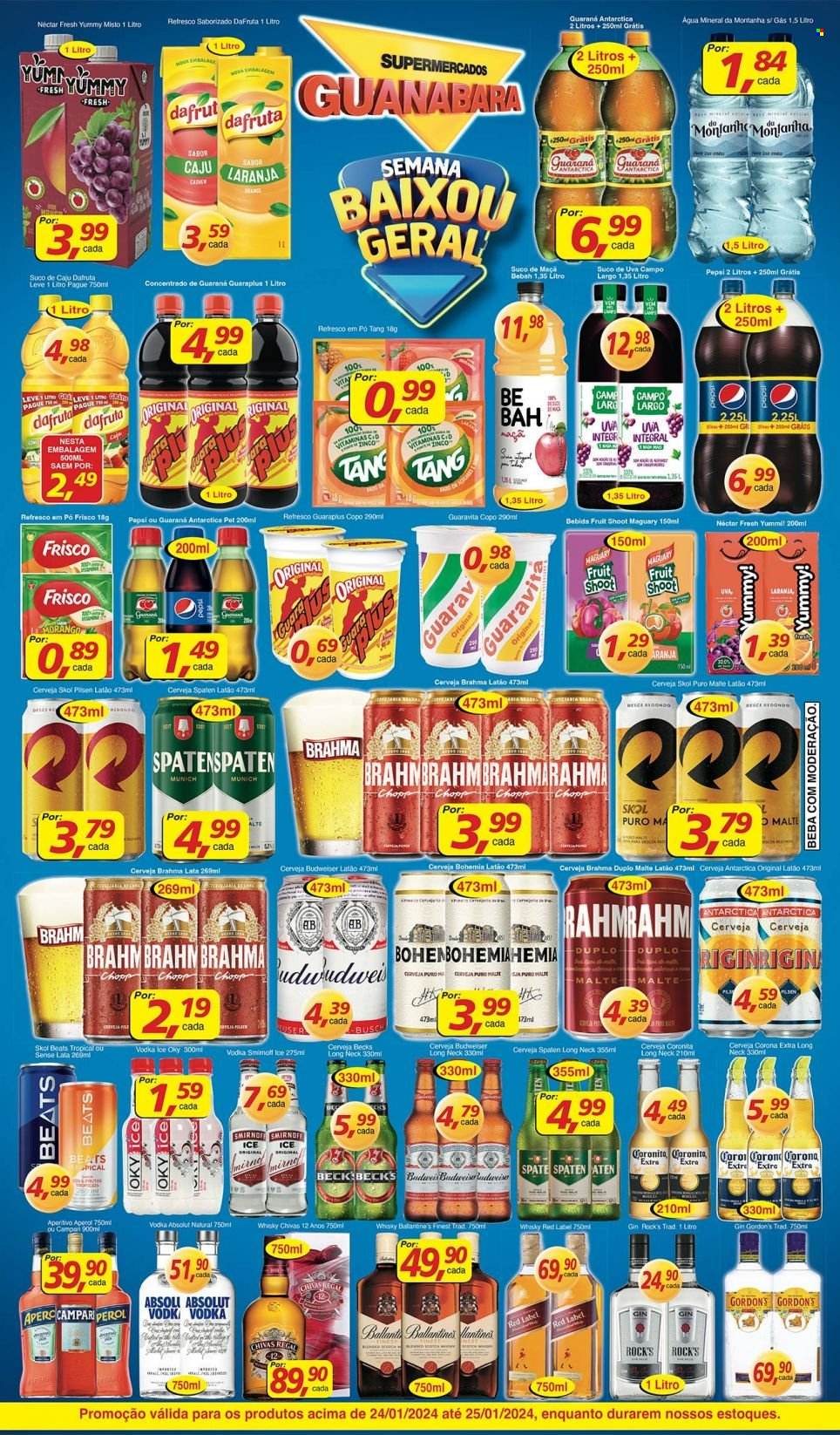 Folheto Supermercados Guanabara - 24/01/2024 - 25/01/2024. Página 8